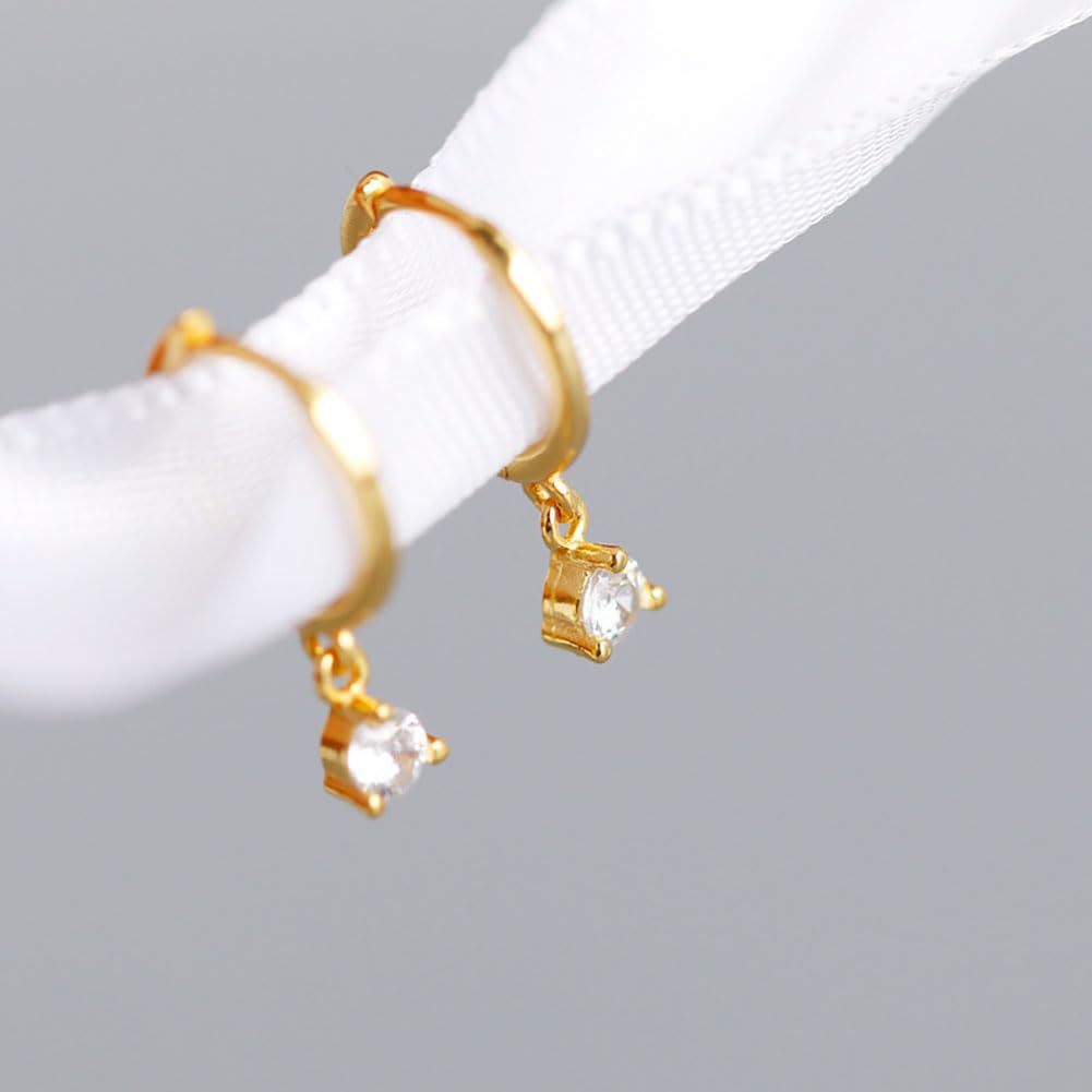 Inlaid Zircon Elegant Women's Earrings Three-piece Set