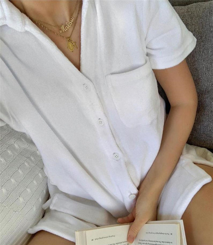 Two-Piece Suit Pjama Suit