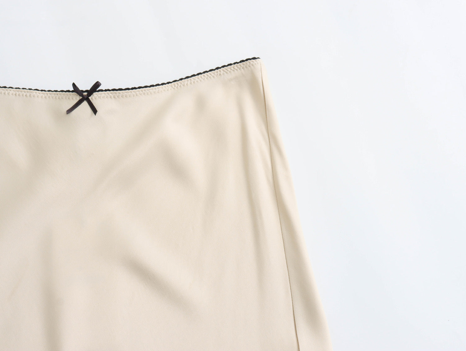 Women's Silk Satin Lace Dress