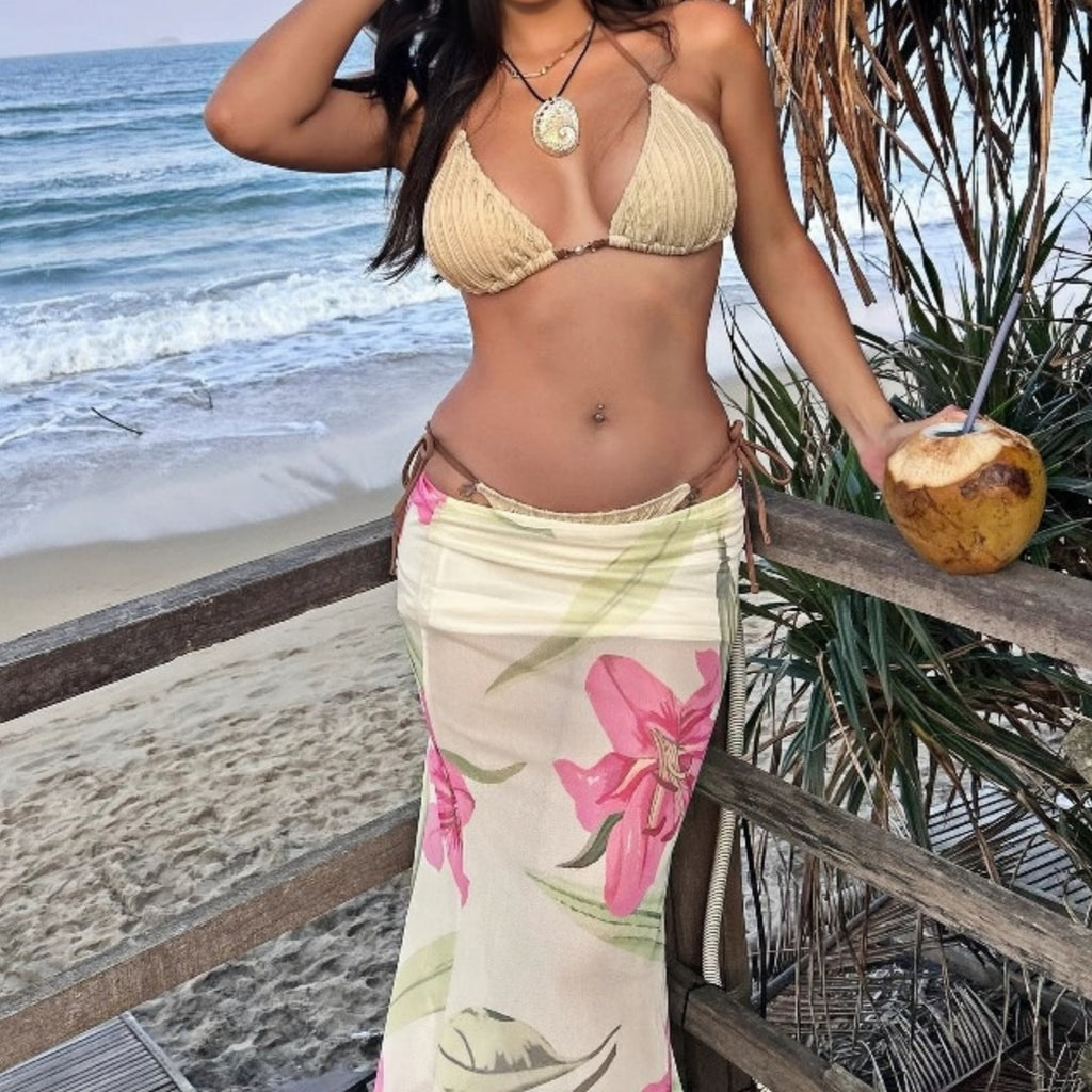 Mesh Sheath Beach Skirt