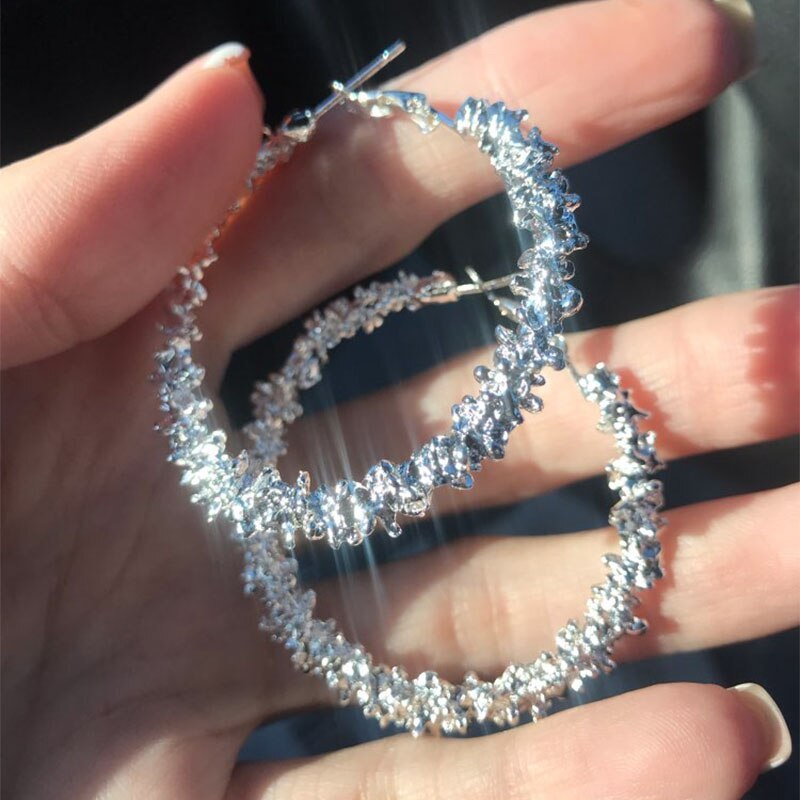 Earrings Women For Gold Round Pearl Set