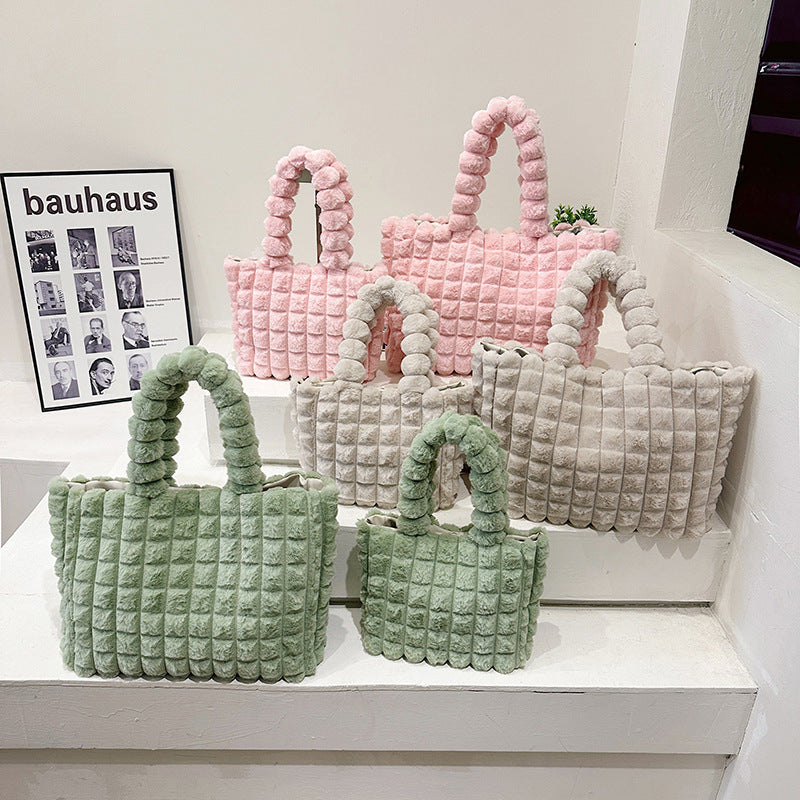 Plaid Handbags Winter