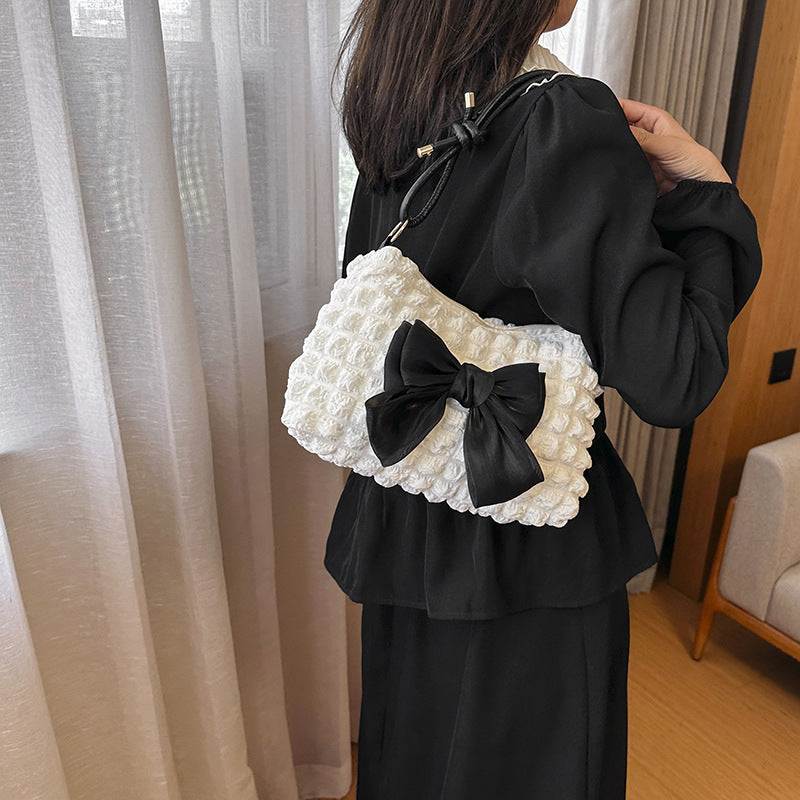 Niche Trendy One-shoulder Leisure Commute  Women's Fashion Simple Handbag