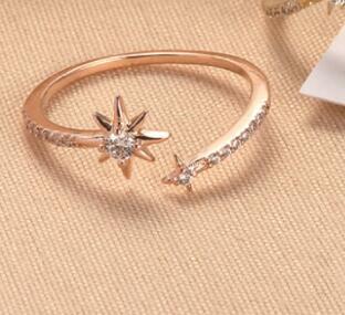 Simple Light Luxury Niche Index Ring Temperament