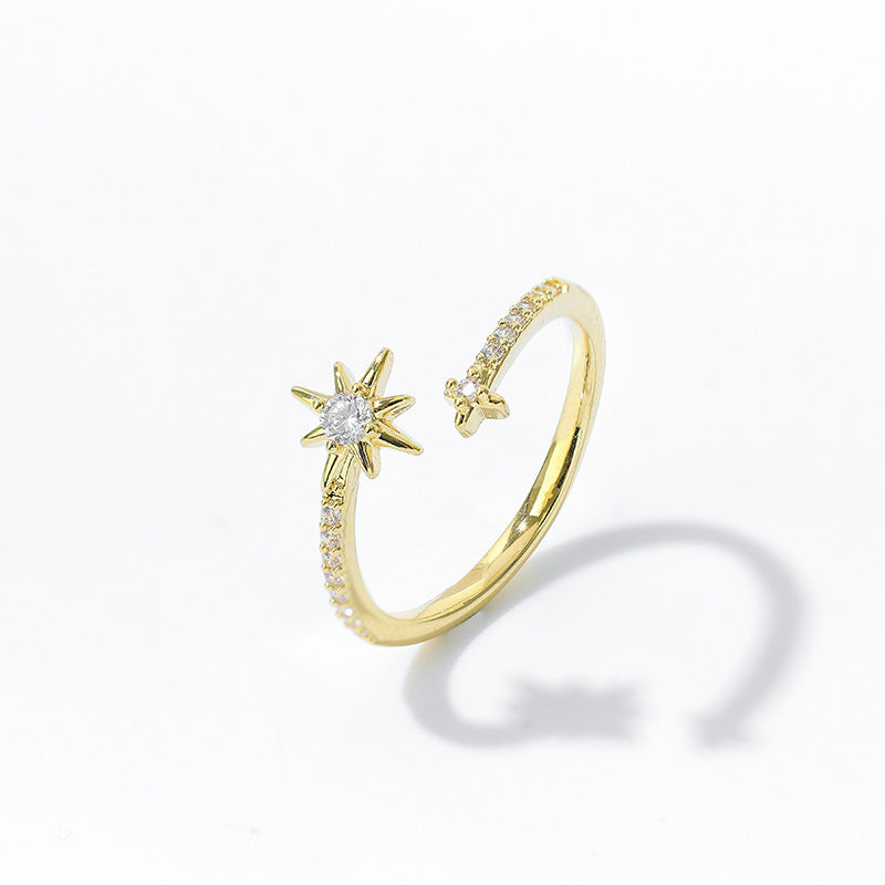 Simple Light Luxury Niche Index Ring Temperament