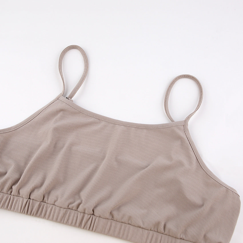 French Ice Silk Rib Wrap Underwear Comfortable  Pjamas