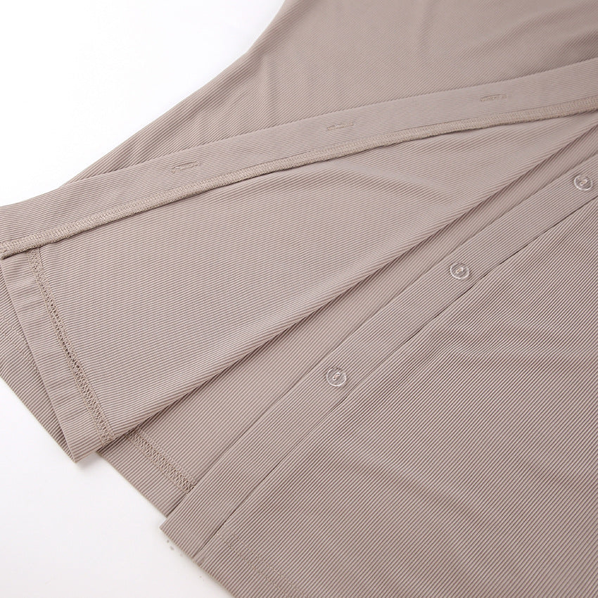 French Ice Silk Rib Wrap Underwear Comfortable  Pjamas